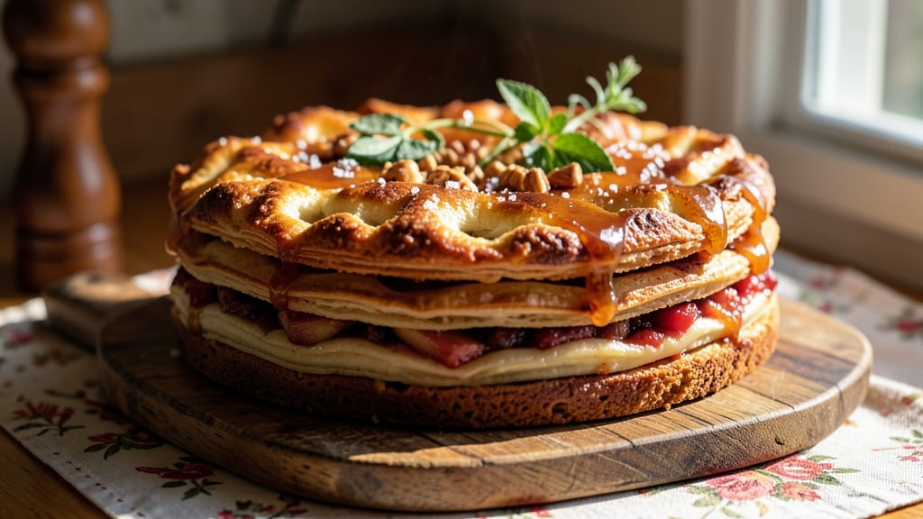 Apple Crinkle Cake Recipe: Buttery Streusel Crown Over Spiced Apple Filling