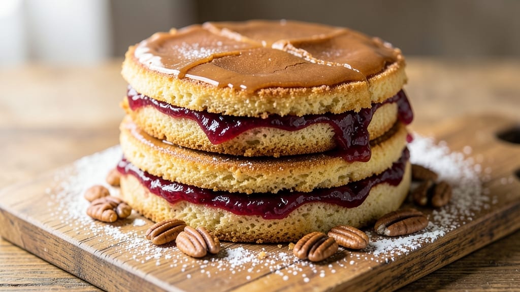 Apple Jam Cake Recipe: Spiced Fruit Swirl With Buttery Streusel Crown