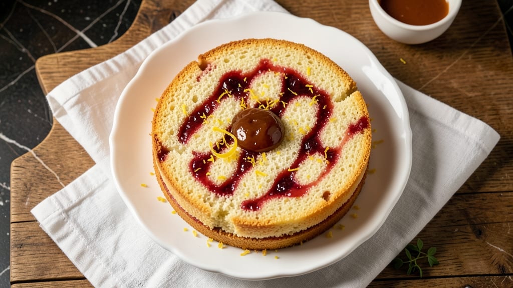 Apricot Sponge Cake Recipe: Light as Air With Zesty Glaze Finish