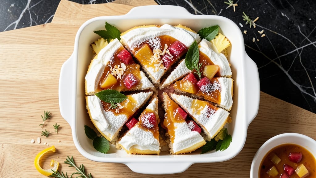 Angel Food Pineapple Cake 9x13 Recipe: Fluffy Cloud With Tropical Twist