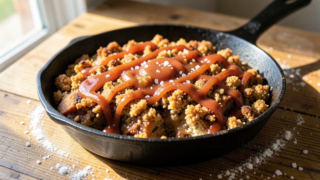 Apple Butter Crumble Cake Recipe: Vanilla-Infused Layers With Buttery Streusel Crunch