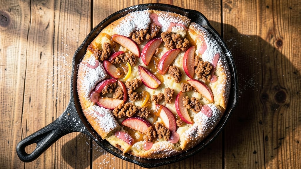 Apple Fritter Cake Recipe by Rosie: Warm Spiced Apple Filling and Buttery Streusel Crown
