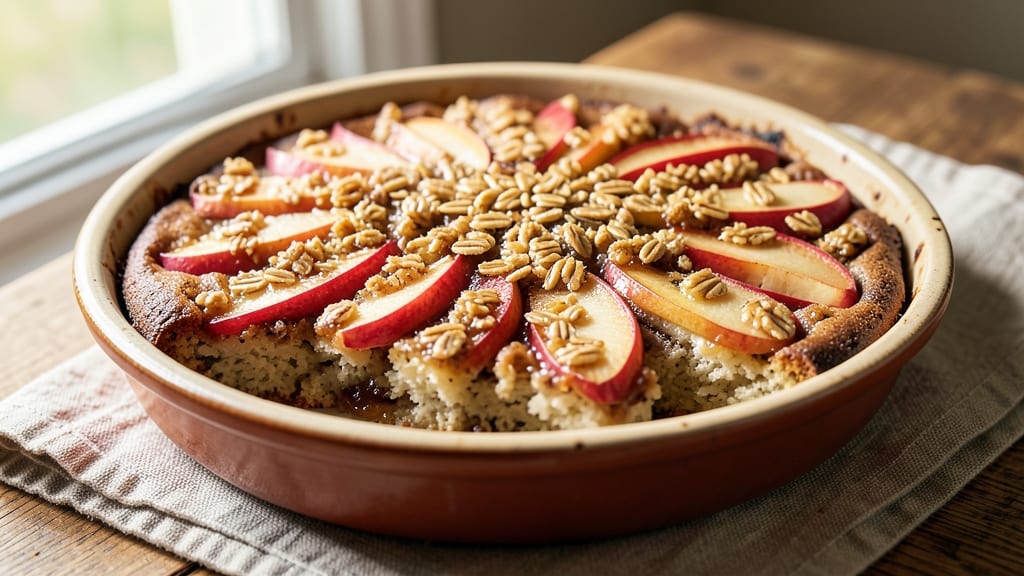 Apple Crisp Coffee Cake Recipe: Warm Spice Swirls With Moist Apple Layers