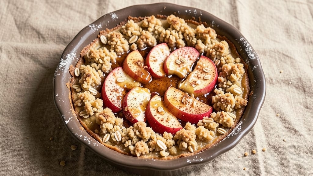 Apple Pie Crumble Cake Recipe: Buttery Streusel Hugs Warm Spiced Filling