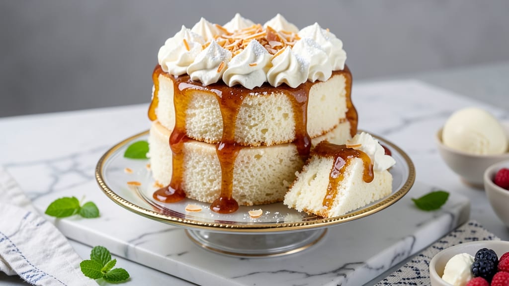 Angel Food Cake Soda Recipe: Effervescent Cloud Cake With Citrus Zing