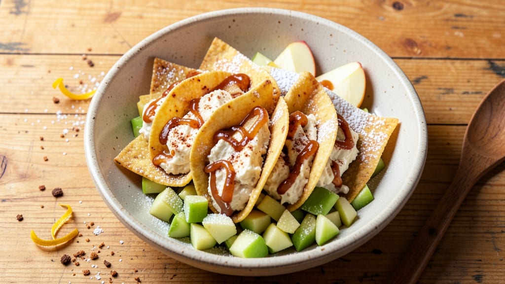 Apple Cheesecake Tacos Recipe: Sweet-Tart Crunch Meets Creamy Filling