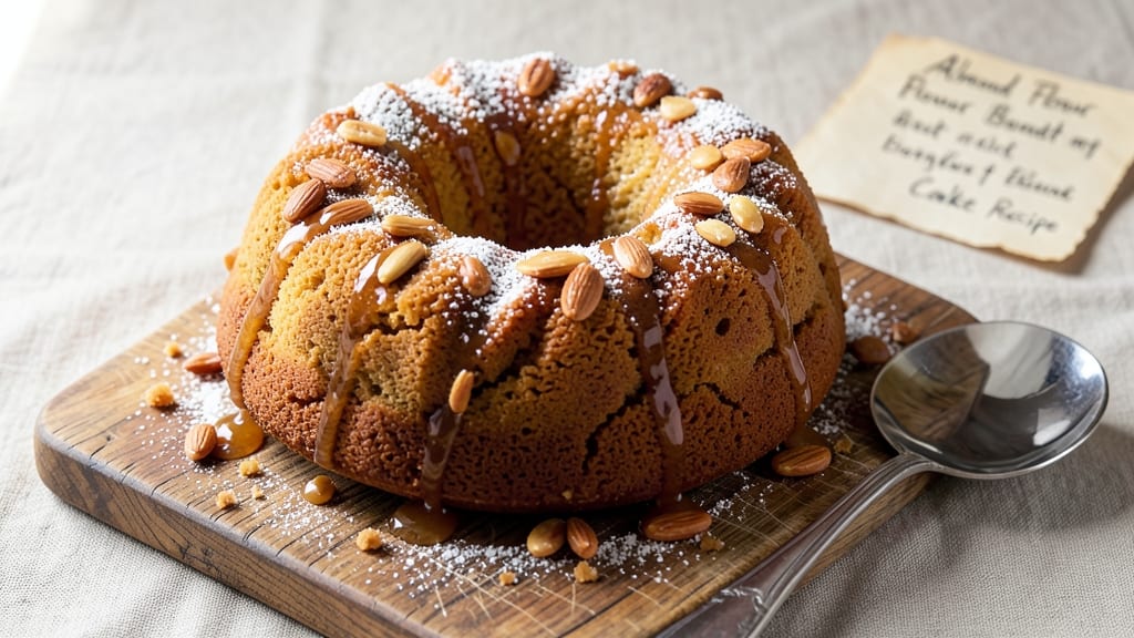 Almond Flour Bundt Cake Recipe: Nutty Moistness With Vanilla Swirl Magic