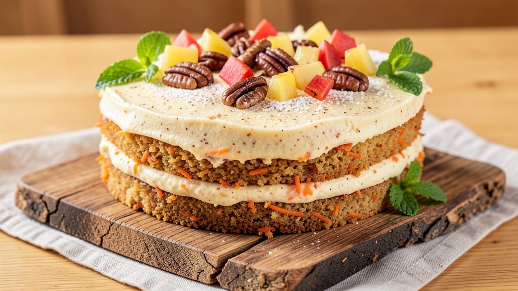 Amish Carrot Cake Recipe with Pineapple: Spiced Layers and Tropical Twist in One Pan