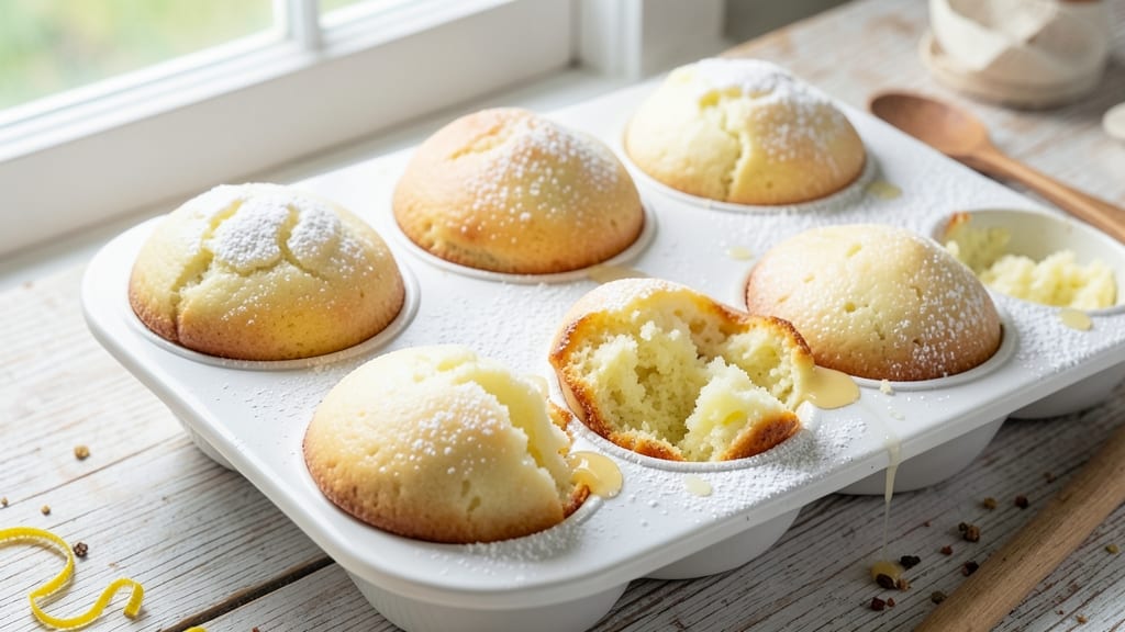 Angel Food Cake Muffins Recipe: Bite-Sized Clouds With Vanilla Zing