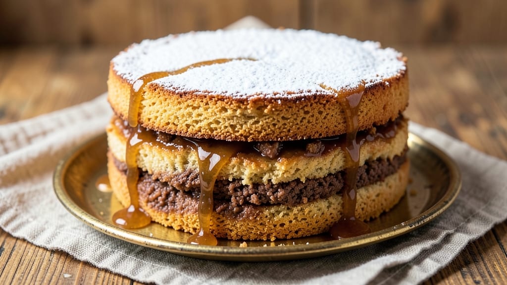 Army Cake Recipe: Buttery Layers and Spiced Rum Infusion