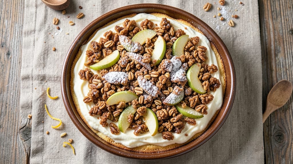 Apple Cheesecake Streusel Dump Cake Recipe: One-Bowl Magic With Crispy Top and Creamy Core