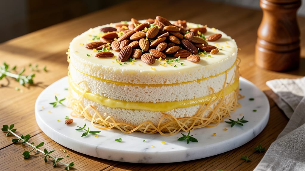 Angel Hair Cake Recipe: Delicate Layers of Citrus and Almond Bliss