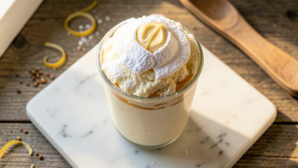 Angel Food Cake in a Cup Microwave Recipe: Fluffy Cloud Texture in Minutes