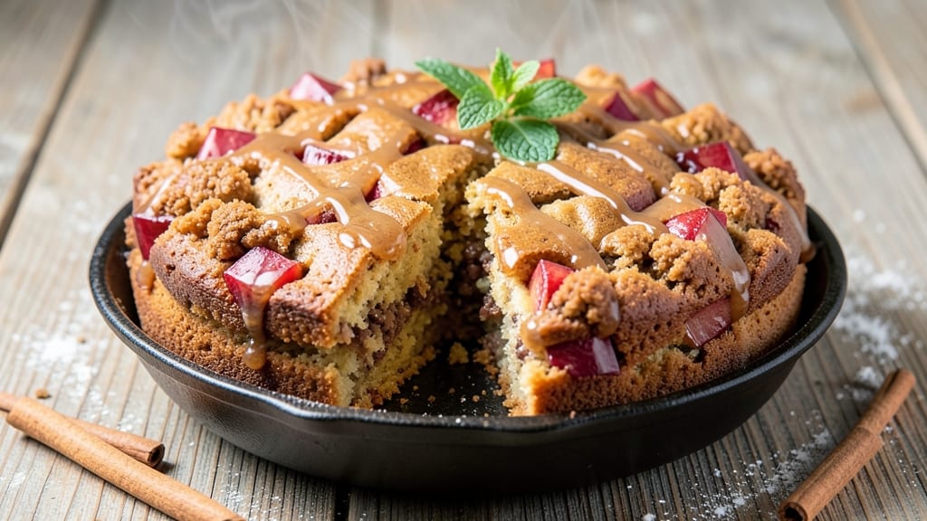 Apple Coffe Cake Recipe: Spiced Streusel Crown Over Warm Apple Filling