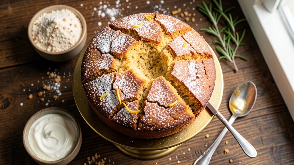 Almond Sour Cream Pound Cake Recipe: Nutty Moistness With Buttery Crust Layers