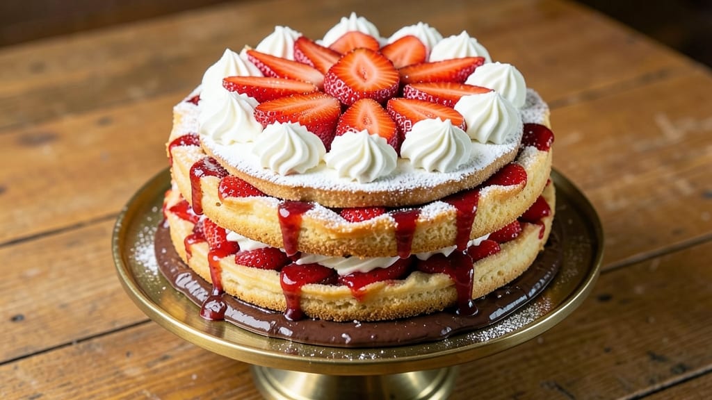 Amazing Strawberry Cake Recipe: Bursting With Juicy Fruit and Buttery Layers