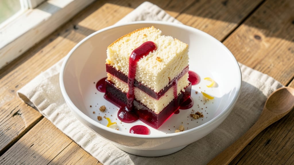Angel Food Cake with Raspberry Jello Recipe: Light-as-Air Layers and Berry Swirl Magic