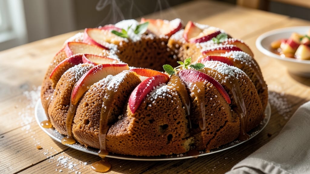 Apple Bundt Cake Recipe Pioneer Woman: Spiced Apple Caramel Swirl With Buttery Streusel Crown
