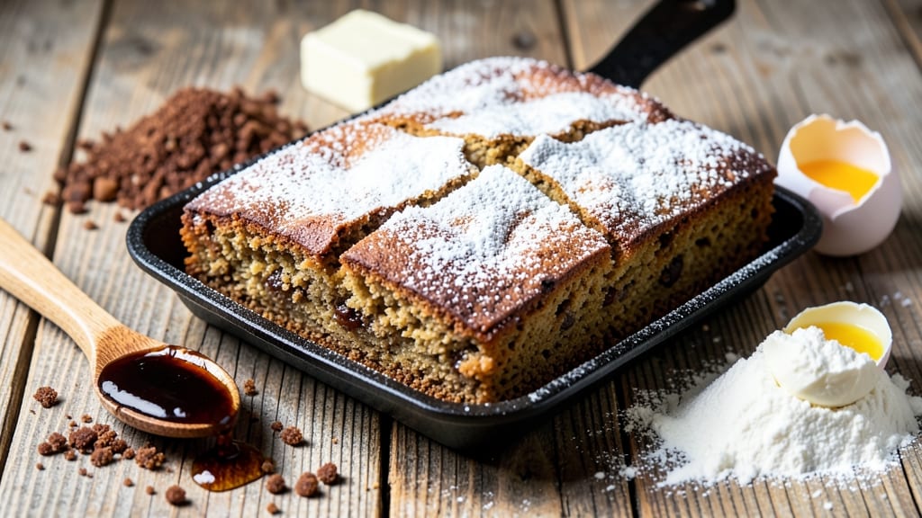 Amish Shoo Fly Cake Recipe: Buttery Crust Over Spiced Molasses Filling