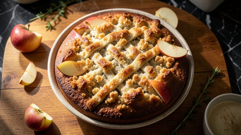 Apple Buttermilk Coffee Cake Recipe: Streusel-Topped Apple Bliss in One Bowl