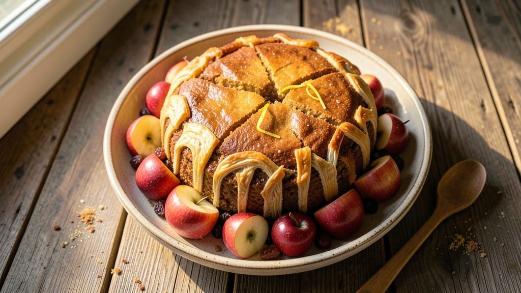 Apple and Fruit Cake Recipe: Warm Spice-Infused Layers With Buttery Streusel Crown