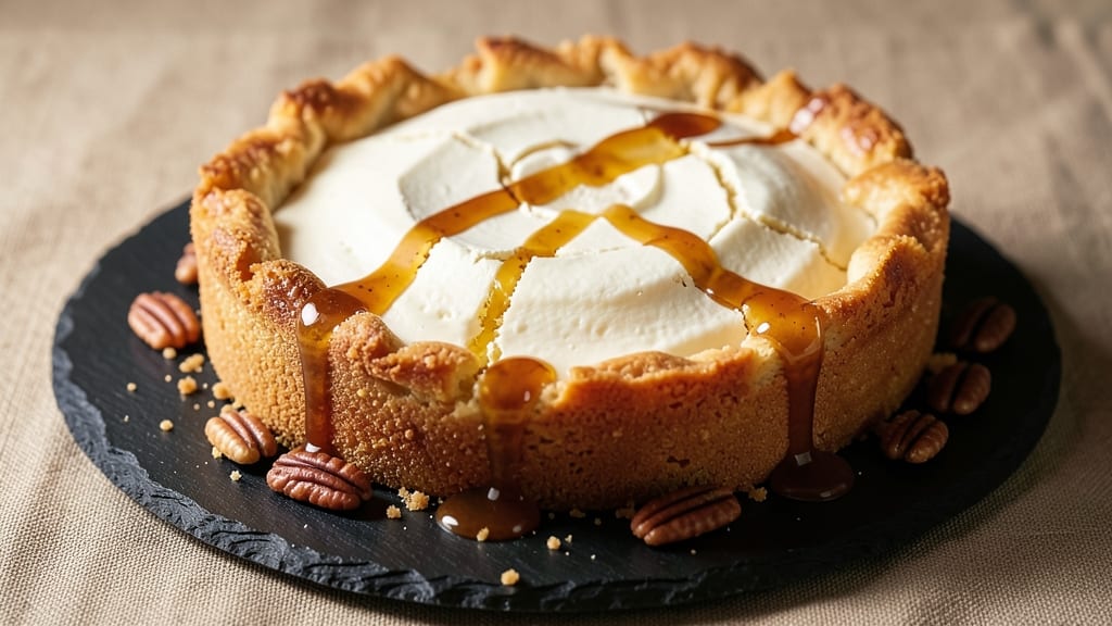 American Baked Cheesecake Recipe: Buttery Crust and Silky Fillings in One Bake