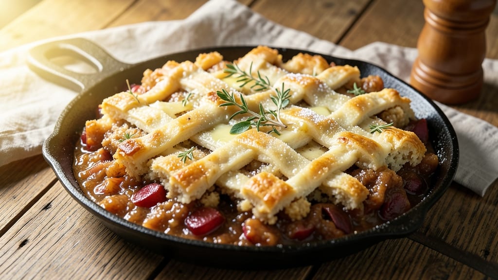 Apple Cobbler Recipe With Cake Mix And Pie Filling: No-Bake Streusel Crown Over Warm Apple Rivers