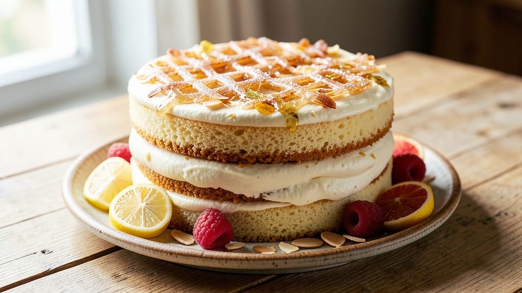 Angelica Cake Recipe: Citrusy Vanilla Layers With Zesty Glaze