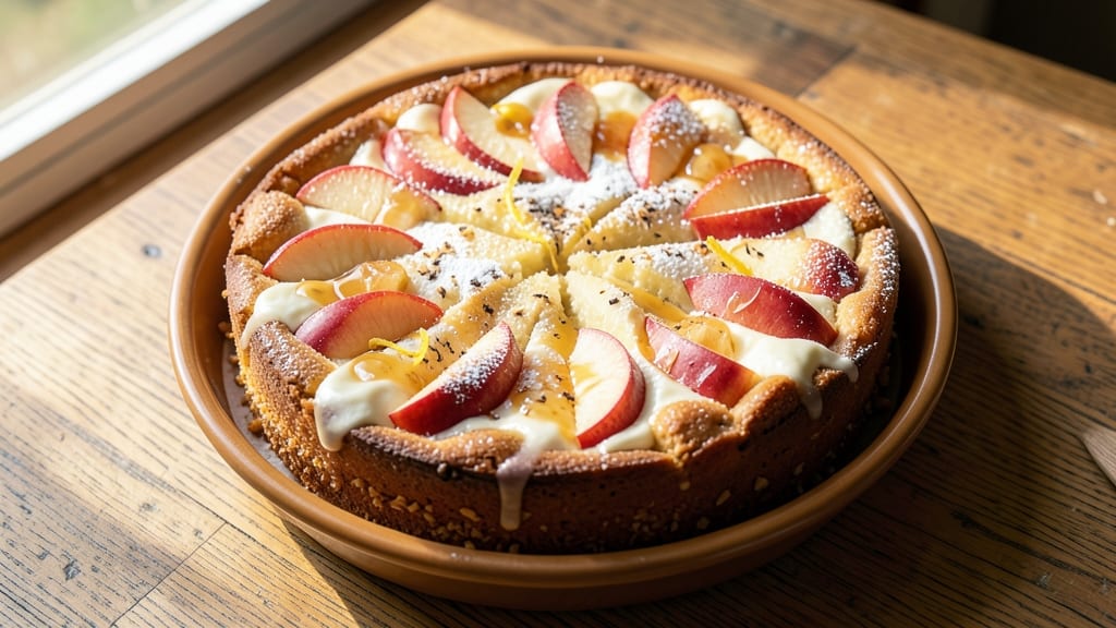 Apple Cake Made With Oil And Yogurt Recipe: Ultra Moist Layers With Buttery Vanilla Swirl