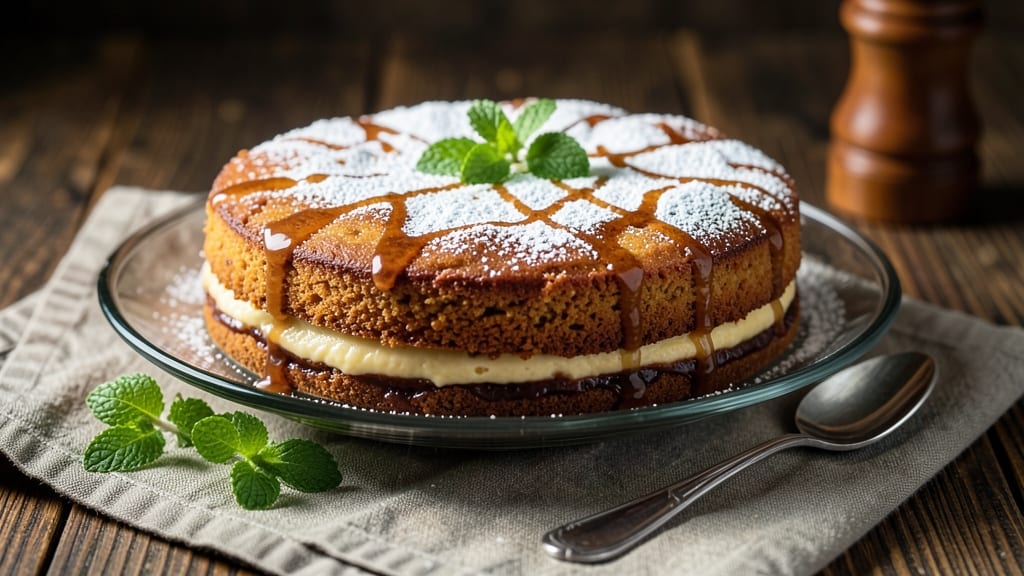 Almost Tortuga Rum Cake Recipe: Boozy Caramel Swirl With Vanilla-Kissed Layers