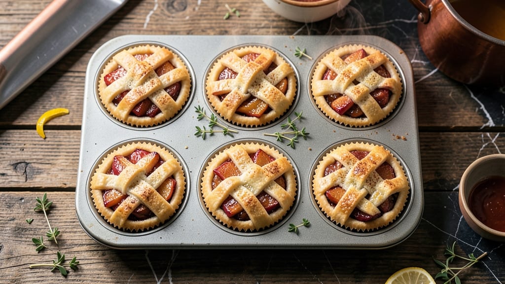 Apple Pie Recipe in Cupcake Pan: Mini Desserts With Perfect Crust-to-Filling Ratio