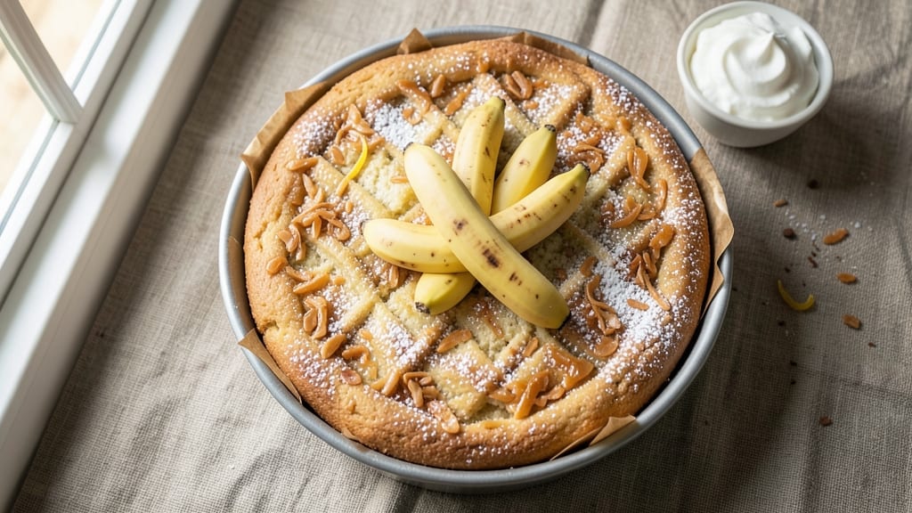 Annabelle White's Banana Cake Recipe: Moist Vanilla Layers With Buttery Streusel Crown