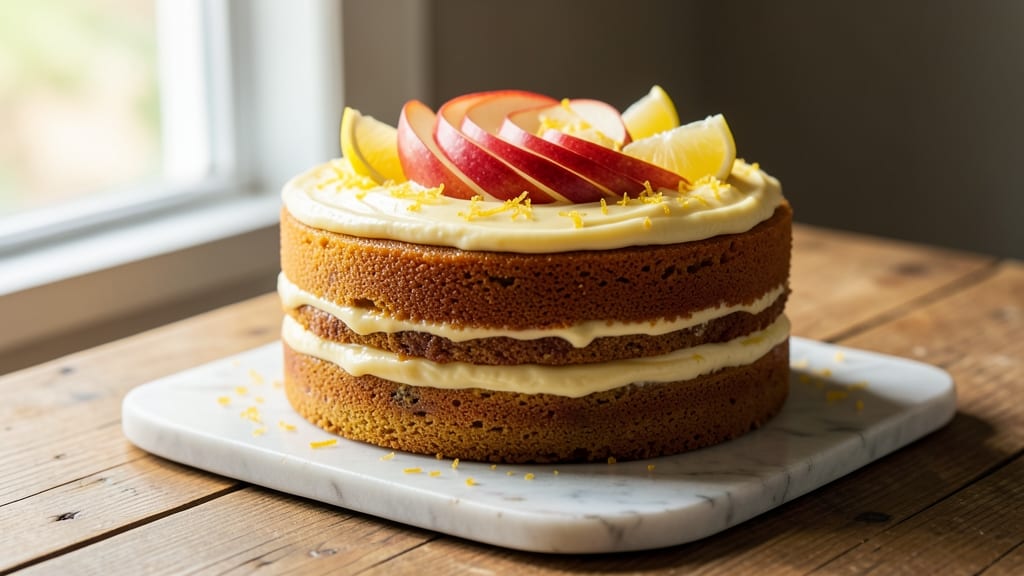 Apple and Lemon Cake Recipe: Zesty Brightness With Buttery Moisture