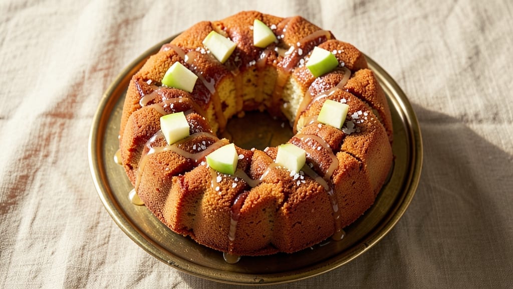 Apple Honey Bundt Cake Recipe: Warm Spice-Infused Layers with Buttery Streusel Crown