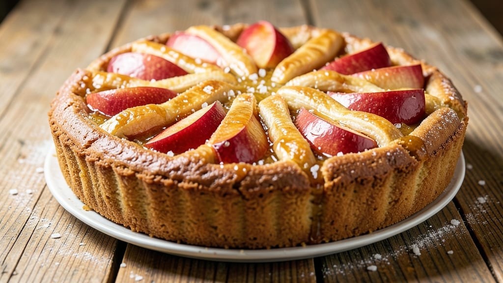 Jamie Oliver's Apple Cake Recipe: Spiced Streusel Crown Over Warm Cinnamon Swirls