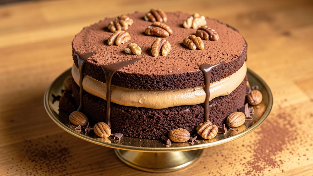 Amazing German Chocolate Cake Recipe: Ultra-Moist Layers With Pecan-Packed Crust
