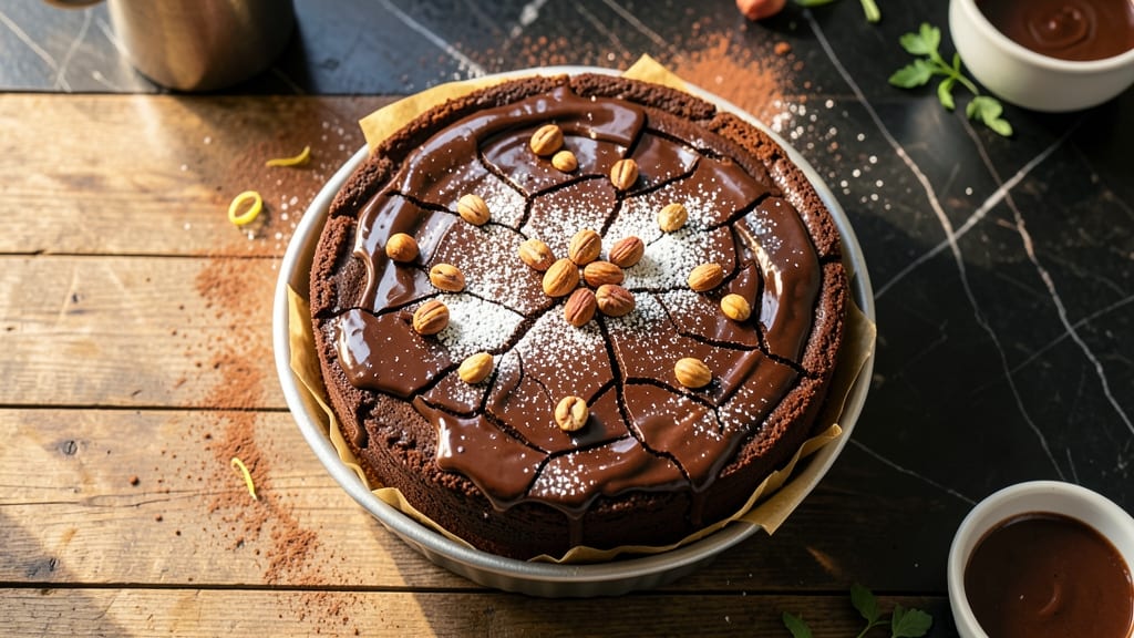 Austrian Chocolate Cake Recipe: Rich Dark Ganache Swirled in Layers