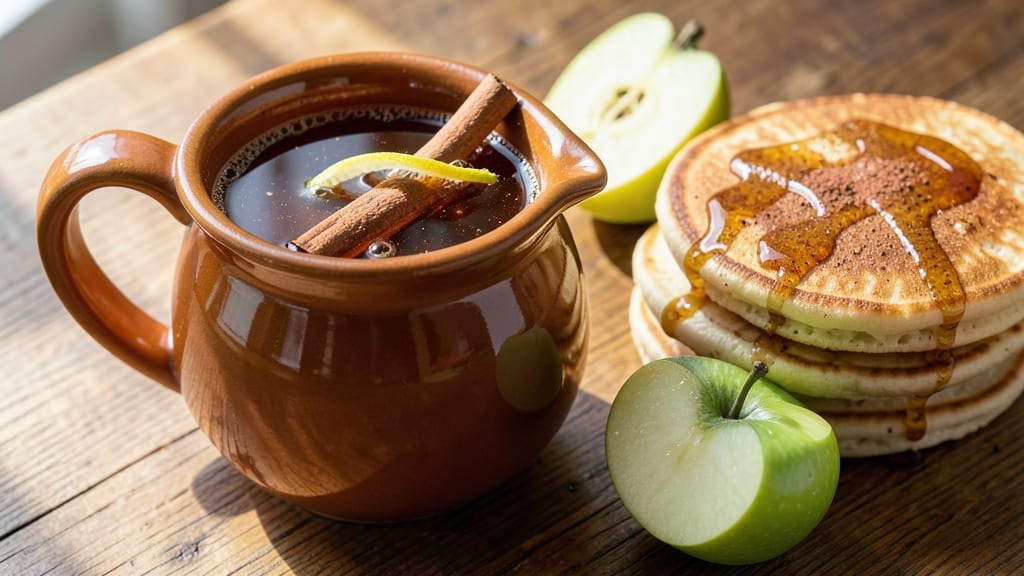 Apple Pancake Syrup Recipe: Spiced Apple-Caramel Drizzle for Stacks