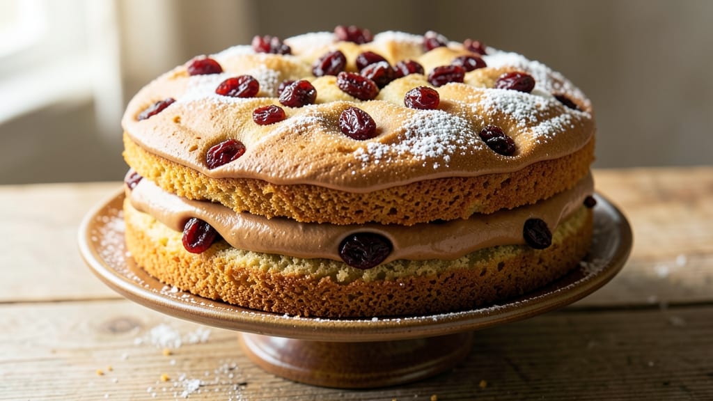 Amazin Raisin Cake Recipe: Moist Layers With Warm Spice-Kissed Raisins