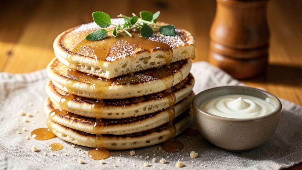 American Pancakes Recipe Without Eggs: Fluffy and Light Using Applesauce and Yogurt
