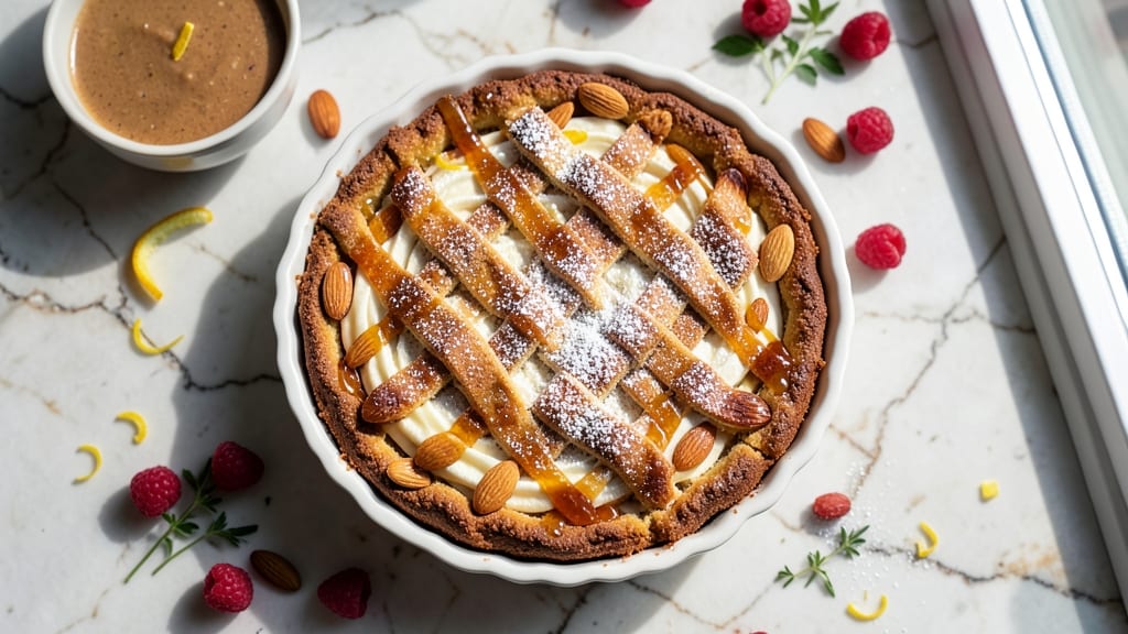 Almond Tart Cake Recipe: Nutty Crunch Meets Decadent Filling