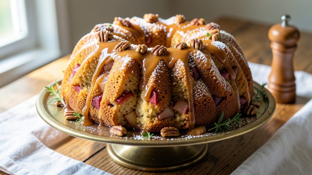 America's Test Kitchen Apple Bundt Cake Recipe: Spiced Streusel Crown Over Warm Apple Filling