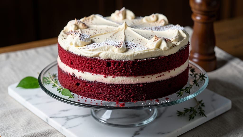 Amazing Red Velvet Cake Recipe: Moist Layers and Cream Cheese Frosting Harmony