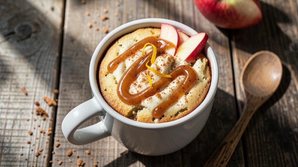 Apple Cinnamon Cottage Cheese Mug Cake Recipe: Warm Spice Swirl in 5 Minutes
