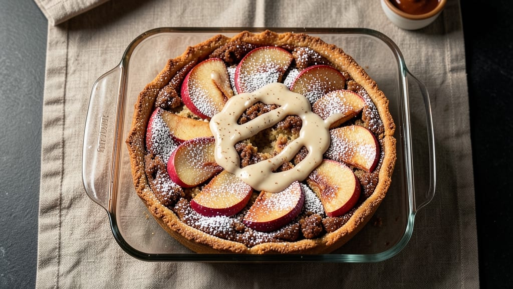 Apple Spice Cake Box Recipe: Spiced Apple Filling in Crispy Streusel Layers