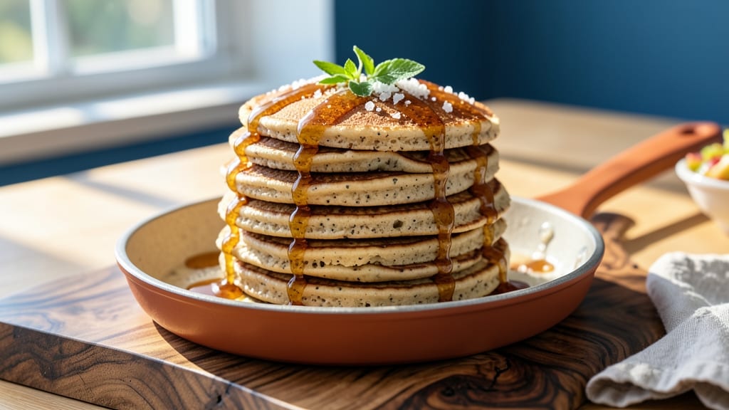 Almond Flour Pancakes Recipe Without Eggs: Fluffy and Light With Just 5 Ingredients