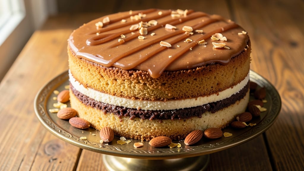Almond Rum Cake Recipe: Boozy Moistness With Toasted Nutty Crunch