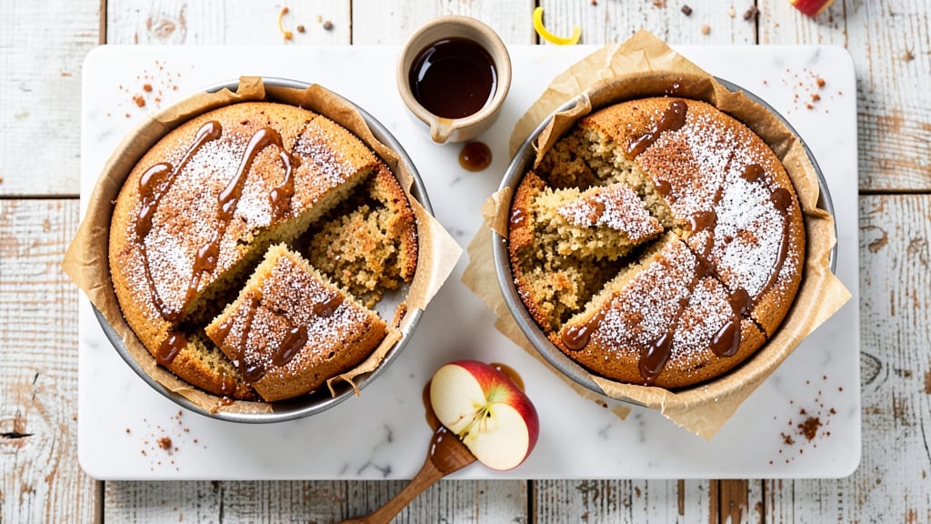 Apple Jack Cake Recipe: Spiced Rum-Infused Layers With Caramelized Apple Streusel