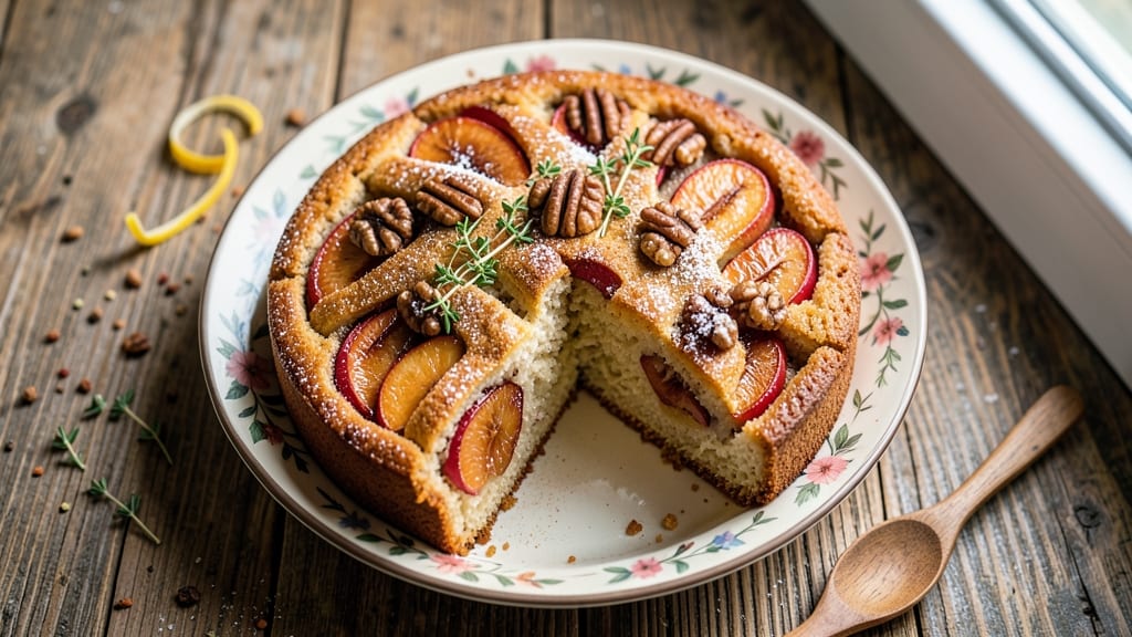 Apple Walnut Spice Cake Recipe: Warm Cinnamon Streusel Crown Over Moist Apple Layers