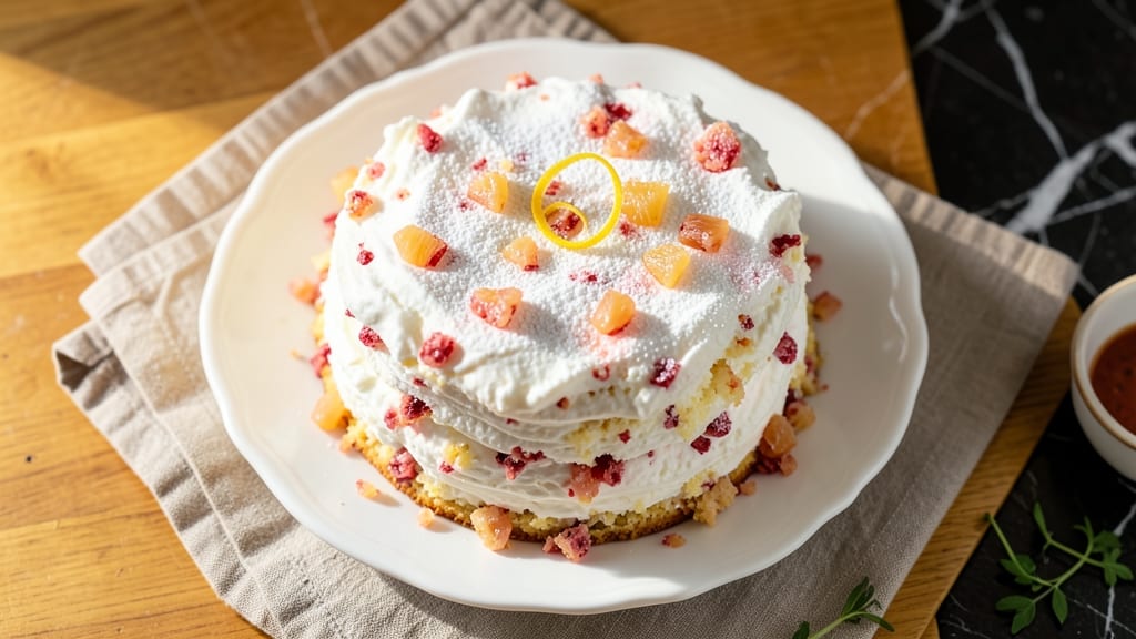 Angel Food Cake Made With Crushed Pineapple Recipe: Tropical Twist That Stays Light as Air